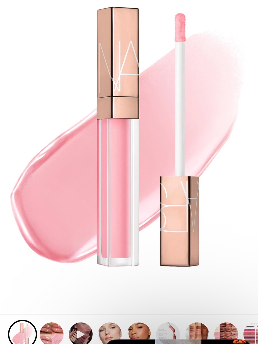 NARS Afterglow Lip Shine Gloss in Turkish Delight